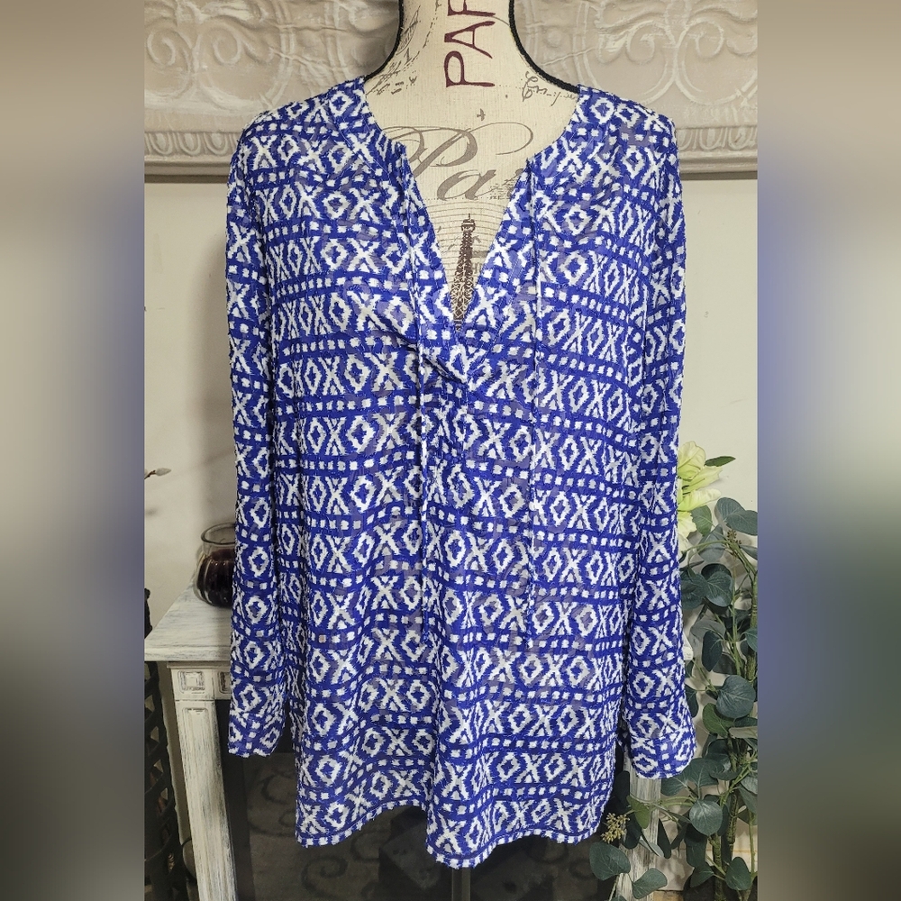 Chicos size 3 (XL) Tunic blouse